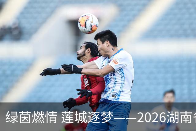 绿茵燃情 莲城逐梦——2026湖南省足球联赛湘潭首个主场赛事侧记